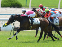 未勝利戦　ゴール前