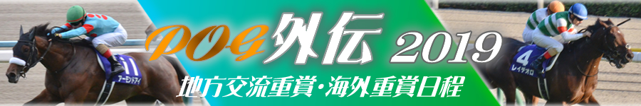 POG外伝　2019年地方・海外重賞