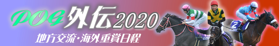 POG外伝　2020年地方・海外重賞